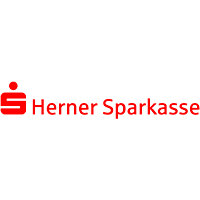 Logo van een sponsor, Herner Sparkasse